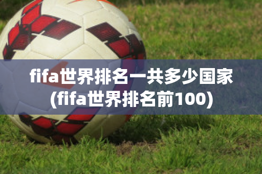 fifa世界排名一共多少国家(fifa世界排名前100)