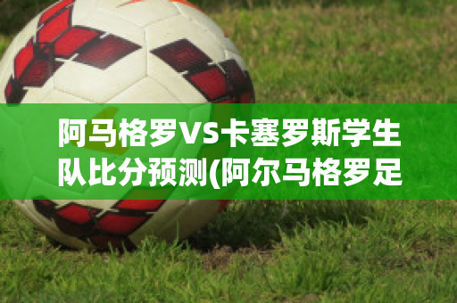 阿马格罗VS卡塞罗斯学生队比分预测(阿尔马格罗足球俱乐部)