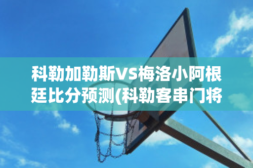 科勒加勒斯VS梅洛小阿根廷比分预测(科勒客串门将)