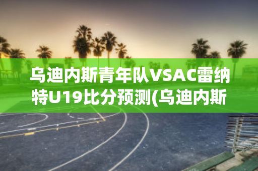 乌迪内斯青年队VSAC雷纳特U19比分预测(乌迪内斯vs那不勒斯直播)