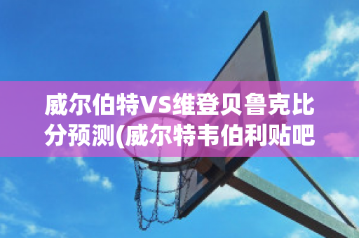 威尔伯特VS维登贝鲁克比分预测(威尔特韦伯利贴吧)