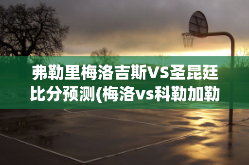 弗勒里梅洛吉斯VS圣昆廷比分预测(梅洛vs科勒加勒斯)