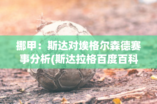 挪甲：斯达对埃格尔森德赛事分析(斯达拉格百度百科)