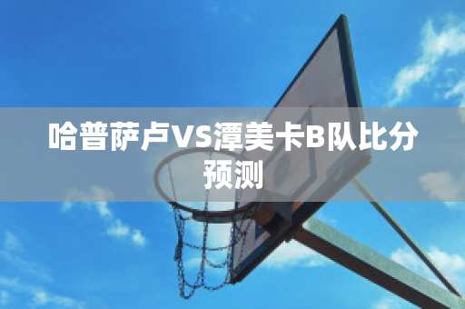 哈普萨卢VS潭美卡B队比分预测