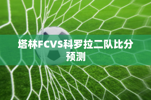 塔林FCVS科罗拉二队比分预测