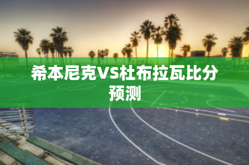 希本尼克VS杜布拉瓦比分预测