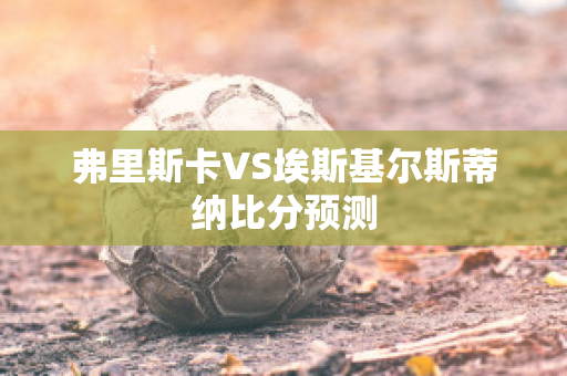 弗里斯卡VS埃斯基尔斯蒂纳比分预测