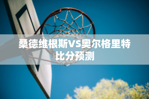 桑德维根斯VS奥尔格里特比分预测