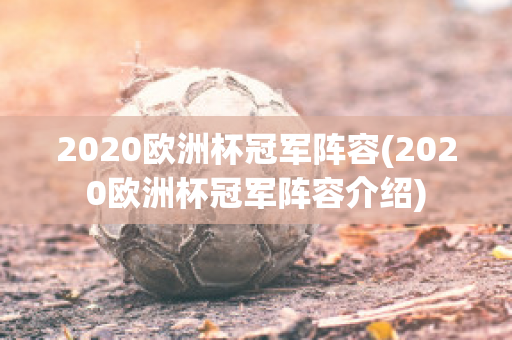 2020欧洲杯冠军阵容(2020欧洲杯冠军阵容介绍)