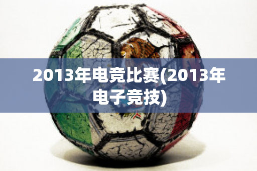 2013年电竞比赛(2013年电子竞技)