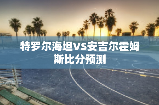 特罗尔海坦VS安吉尔霍姆斯比分预测