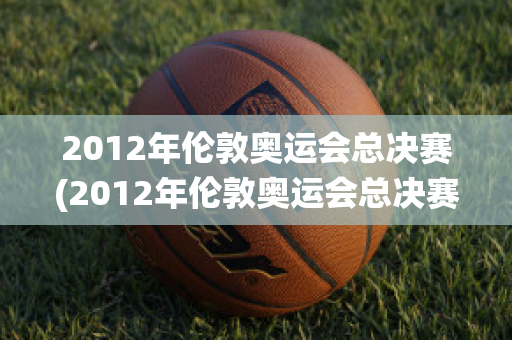 2012年伦敦奥运会总决赛(2012年伦敦奥运会总决赛技术统计)