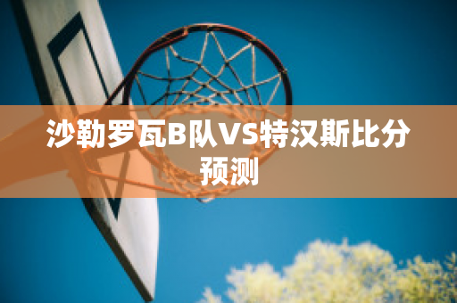 沙勒罗瓦B队VS特汉斯比分预测