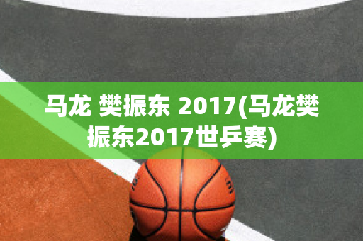 马龙 樊振东 2017(马龙樊振东2017世乒赛)