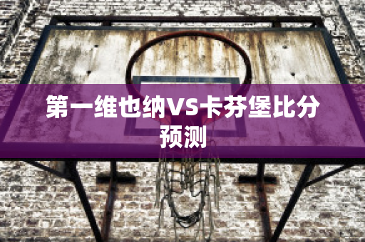 第一维也纳VS卡芬堡比分预测