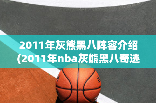 2011年灰熊黑八阵容介绍(2011年nba灰熊黑八奇迹)