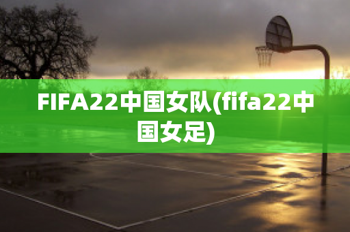 FIFA22中国女队(fifa22中国女足)