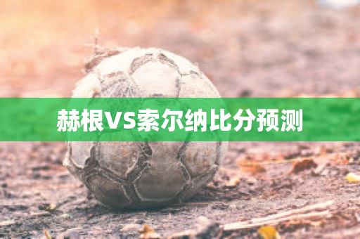 赫根VS索尔纳比分预测