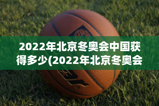 2022年北京冬奥会中国获得多少(2022年北京冬奥会中国获得多少银牌)