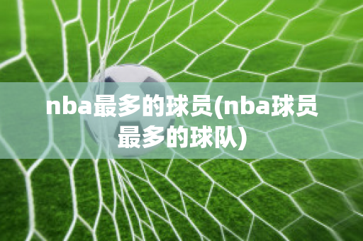 nba最多的球员(nba球员最多的球队)