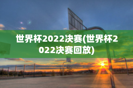 世界杯2022决赛(世界杯2022决赛回放)