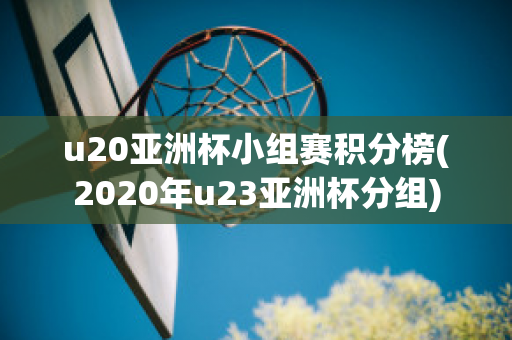 u20亚洲杯小组赛积分榜(2020年u23亚洲杯分组)