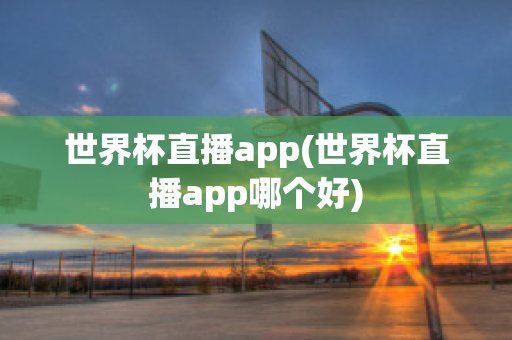 世界杯直播app(世界杯直播app哪个好)