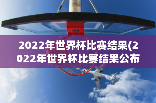 2022年世界杯比赛结果(2022年世界杯比赛结果公布)