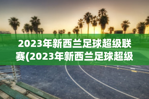 2023年新西兰足球超级联赛(2023年新西兰足球超级联赛比分)