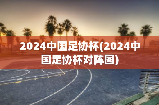 2024中国足协杯(2024中国足协杯对阵图)