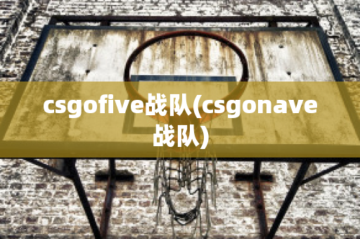 csgofive战队(csgonave战队)