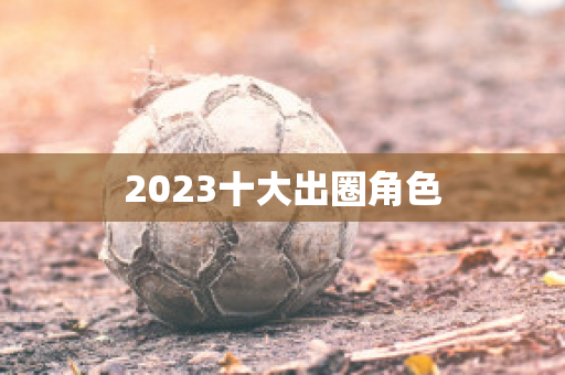 2023十大出圈角色