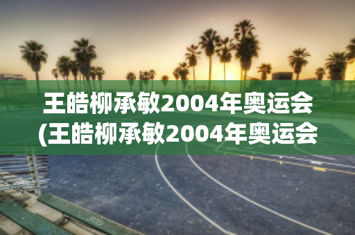 王皓柳承敏2004年奥运会(王皓柳承敏2004年奥运会比分)