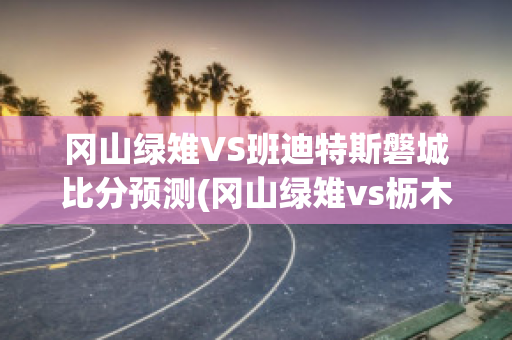 冈山绿雉VS班迪特斯磐城比分预测(冈山绿雉vs枥木sc比赛直播)