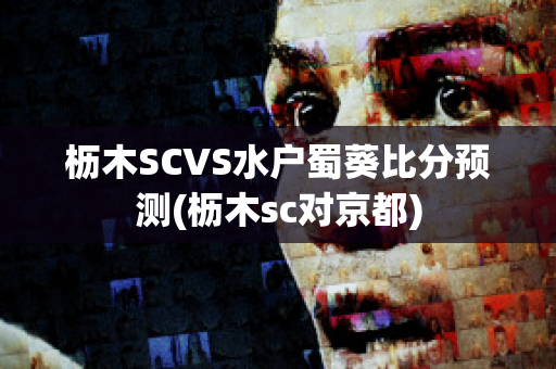 枥木SCVS水户蜀葵比分预测(枥木sc对京都)