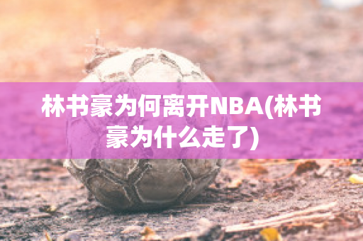 林书豪为何离开NBA(林书豪为什么走了)