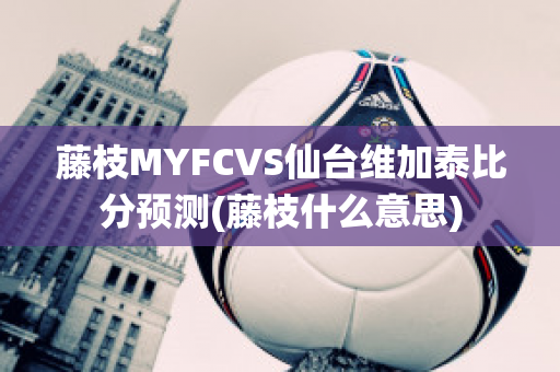 藤枝MYFCVS仙台维加泰比分预测(藤枝什么意思)