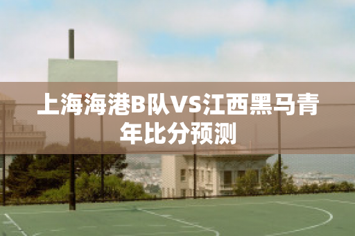 上海海港B队VS江西黑马青年比分预测