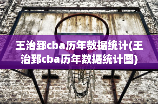 王治郅cba历年数据统计(王治郅cba历年数据统计图)