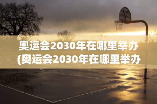 奥运会2030年在哪里举办(奥运会2030年在哪里举办过)