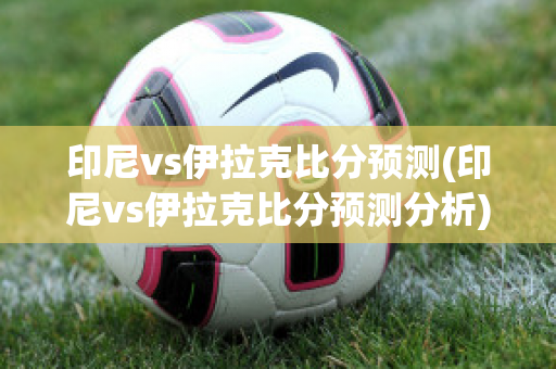 印尼vs伊拉克比分预测(印尼vs伊拉克比分预测分析)