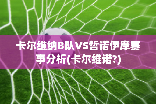 卡尔维纳B队VS哲诺伊摩赛事分析(卡尔维诺?)