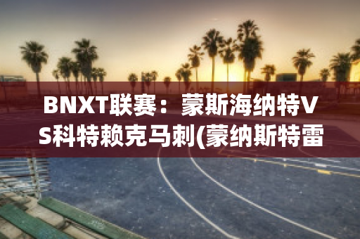 BNXT联赛：蒙斯海纳特VS科特赖克马刺(蒙纳斯特雷尔)