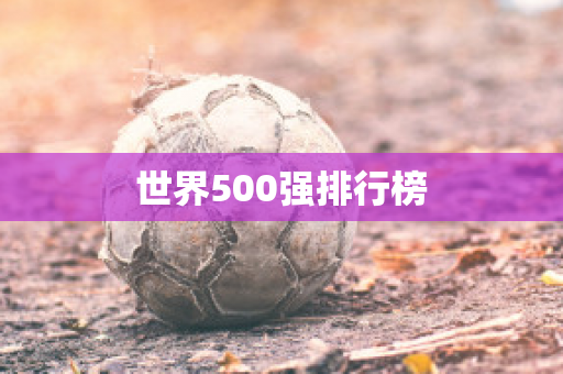 世界500强排行榜