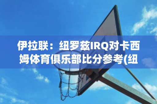 伊拉联：纽罗兹IRQ对卡西姆体育俱乐部比分参考(纽卡斯尔vs西布罗姆)