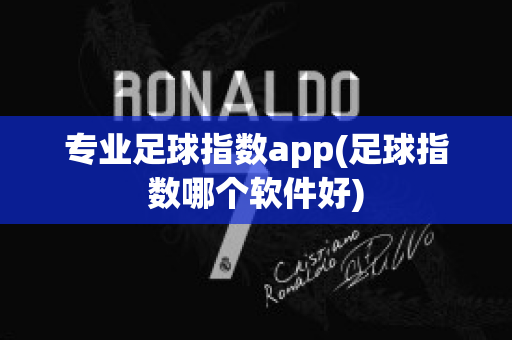 专业足球指数app(足球指数哪个软件好)