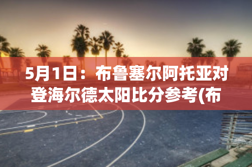 5月1日：布鲁塞尔阿托亚对登海尔德太阳比分参考(布鲁塞尔到阿比让)