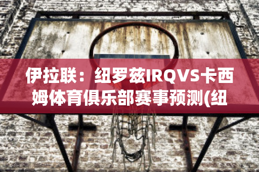 伊拉联：纽罗兹IRQVS卡西姆体育俱乐部赛事预测(纽卡斯尔vs西布罗姆数据分析)