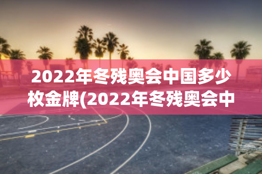 2022年冬残奥会中国多少枚金牌(2022年冬残奥会中国多少枚金牌获得)