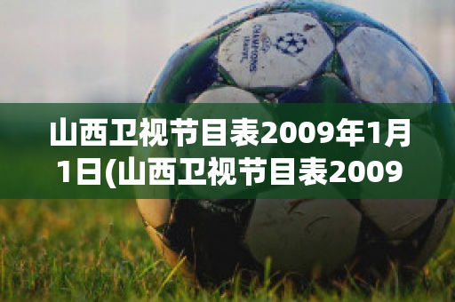 山西卫视节目表2009年1月1日(山西卫视节目表2009年1月1日视频)